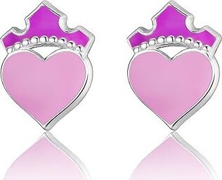 Disney Detské náušnice Mini Princess strieborné ES00106SL.CS (Ag 925/1000, 0,74 g)