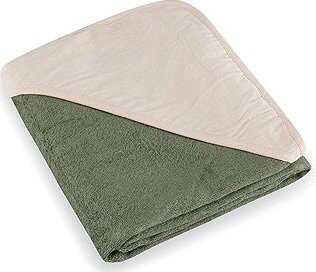 PETITE&MARS Osuška bambusová 100 × 100 cm s kapucí Loulou Botanic Tones