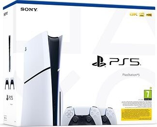 PlayStation 5 (Slim) – 1 TB + 2× DualSense bezdrôtový ovládač