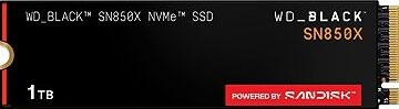 WD_BLACK™ SN850X NVMe™ SSD POWERED BY SANDISK 1 TB