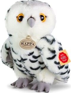 Rappa Plyšová sova biela 25, Eco friendly
