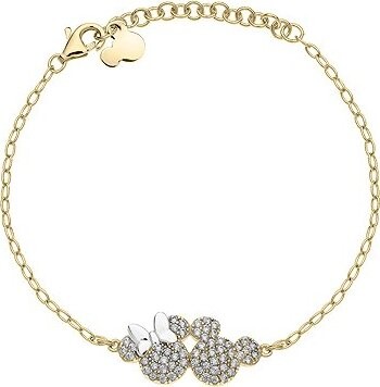 DISNEY Minnie a Mickey Mouse strieborný BS00048QZWL-55 (Ag 925/1000, 3,69 g)