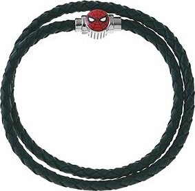 Disney Pánsky náramok Spider-Man Marvel kožený čierny B600610L.CS