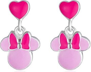 Disney Detské náušnice Mini Minnie strieborné ES00111SL.CS (Ag 925/1000, 0,98 g)