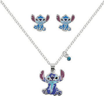 Disney sada detských náušníc a náhrdelníka s motívom Stitch SF00783SL.PH