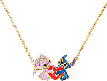 Disney detský náhrdelník s príveskom Stitch & Angel NF00777YRUL-18.PA