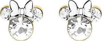 Disney Detské náušnice Minnie Mouse pozlátené ES00003QRWL.CS (Ag 925/1000, 1,68 g)