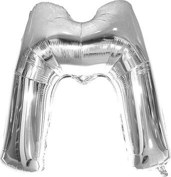 SMART BALLOONS Balón fóliový písmeno „m“ 102 cm