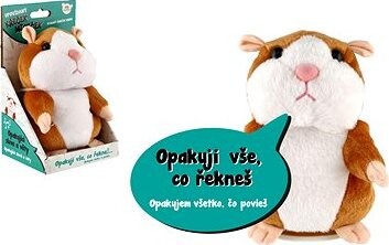Teddies Škrečok Mirko opakujúci vety