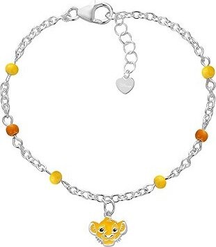 Disney Detský náramok Mini Lion king strieborný BS00105SL-47.CS (Ag 925/1000, 1,4 g)