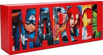 Marvel: Logo - dekorativní lampa