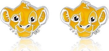 Disney Detské náušnice Mini Lion king strieborné ES00115SL.CS (Ag 925/1000, 0,83 g)