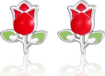 Disney Detské náušnice Mini Princess strieborné ES00104SL.CS (Ag 925/1000, 0,74 g)