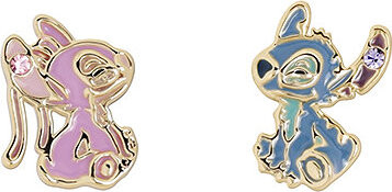 Disney Detské náušnice náušnice Stitch & Angel EF01504YRML.PH