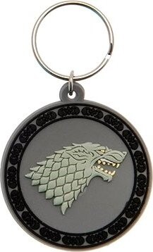 Game of Thrones: Stark - Přívěsek na klíče