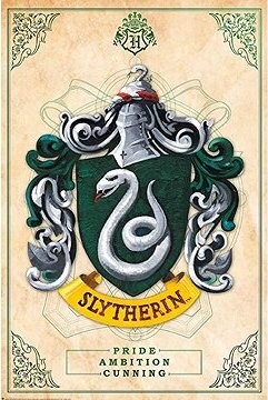 Harry Potter: Slytherin - plakát