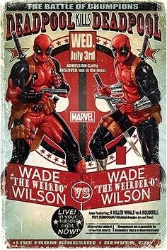 Marvel Deadpool: Wade Vs Wade – plagát