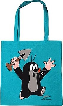 Krteček: Juhu - Nákupní taška, tyrkysová