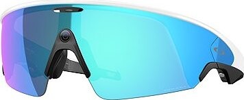 Meta Oakley Meta Vanguard Smart Glasses – White, Prizm Sapphire