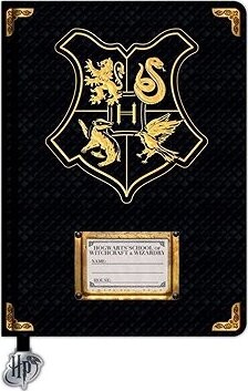 Harry Potter: Hogwarts crest - Zápisník A5