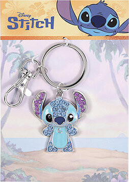 Stitch: - dětská 3D klíčenka s kamínky