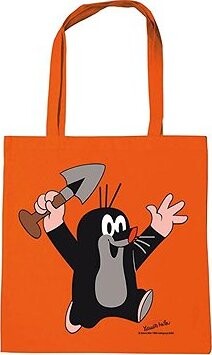 Krteček: Juhu - Nákupní taška, oranžová