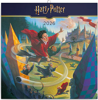 NOTIQUE Harry Potter 2026 poznámkový, 30 × 30 cm