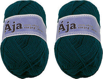 BELLATEX SET 2 ks Priadza Ája NGM 50 g, 1101 tmavo modrá