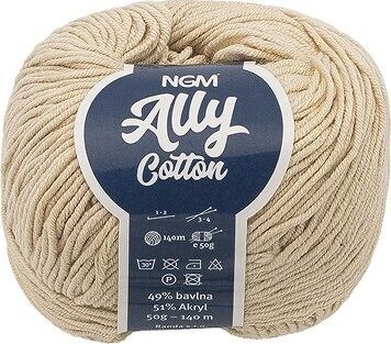 Jan Rejda Ally cotton 50 g – 029 svetlobéžová