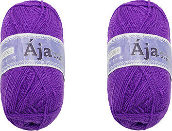 BELLATEX SET 2 ks Priadza Ája NGM 50 g, 959 fialová