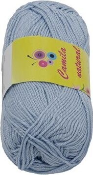 Camilla natural 50 g – 81 svetlo modro-sivá