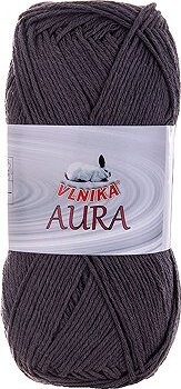 VLNIKA Priadza Aura 100 g – 905 grafitová