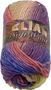 Bellatex Priadza Soft Wool 100 g – 87185 fialová