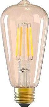 Tellur WiFi Smart žiarovka Filament E27, 6 W, jantárová, teplá biela
