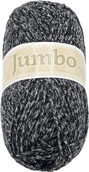 BELLATEX sro Priadza Jumbo 100g - 901 + 906 čierny melír