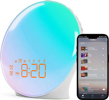 LuDream Světelný budík Vela - Tuya app