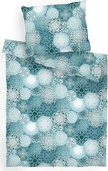 Dadka Geon Povlečení satén 140 × 200 cm, 70 × 90 cm, Mandaly mentol