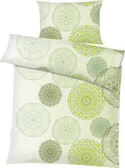 Dadka Povlečení krep 140 × 200 cm, 70 × 90 cm, Magic světle zelené