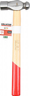 KREATOR Kladivo klempířské s ocelovou hlavicí s dřevěnou násadou 450 g KRTH90806