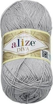 Bellatex Priadza Díva 100 g svetlo sivá