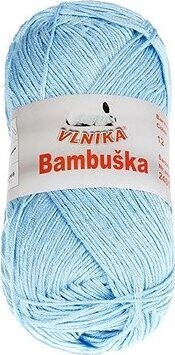 BELLATEX Priadza Bambuška 50 g – 12 svetlo modrá