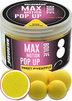 Haldorádó Pop-Up Boilies Max Motion 50 g 16+20 mm Sladký ananas