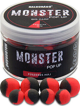 Haldorádó Pop-Up Monster Big Carp 50 g 13/17 mm Pikantní játra