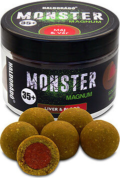 Haldorádó Pop-Up Boilies Monster Magnum 180 g 35 mm Krvavá játra
