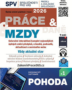Práce & Mzdy & Daně 2026