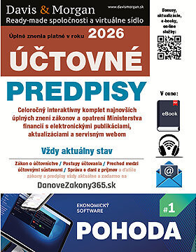 Účtovné predpisy 2026