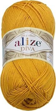 Bellatex Priadza Díva 100 g žltá