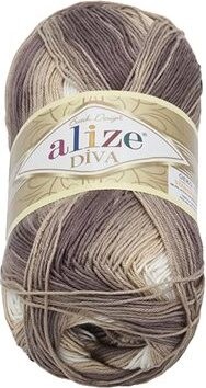 DIVA batik 100 g – 1815 svetlo béžová, tmavo béžová