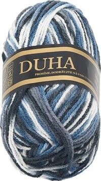 Dúha 50 g – 206 biela, modrá, sivá