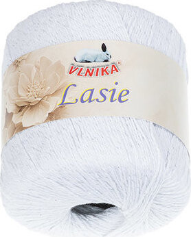 BELLATEX Priadza Lasia 50 g - 120 biela